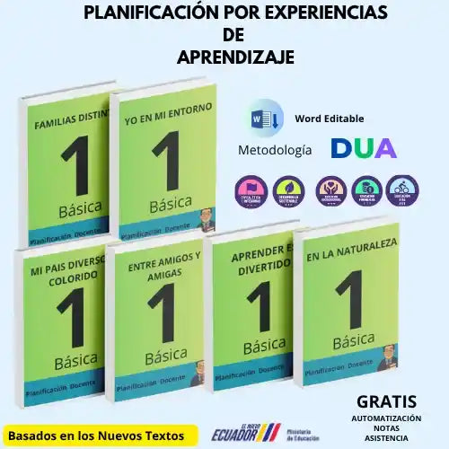 Hiper Pack Docente® PREPARATORIA x 6 Experiencias  de aprendizaje